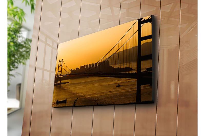 Dekorativ Canvasbilde 45x70 cm - Flerfarget - Innredning - Bilder & kunst - Lerretsbilder