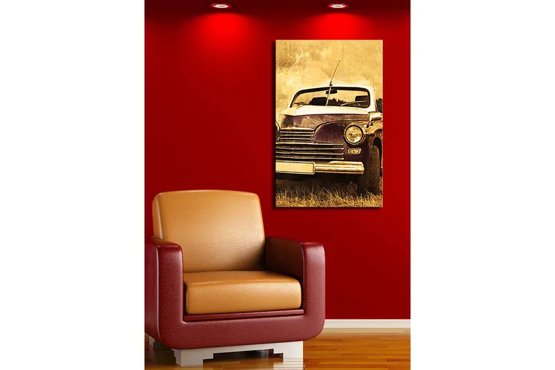 Dekorativ Canvasbilde 45x70 cm - Flerfarget - Innredning - Bilder & kunst - Lerretsbilder