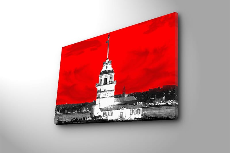 Dekorativ Canvasbilde 45x70 cm - Flerfarget - Innredning - Bilder & kunst - Lerretsbilder