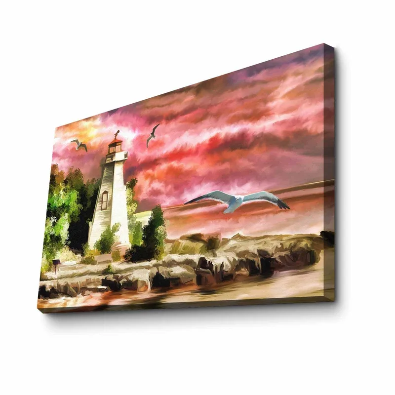 Dekorativ Canvasbilde 45x70 cm, Flerfarget