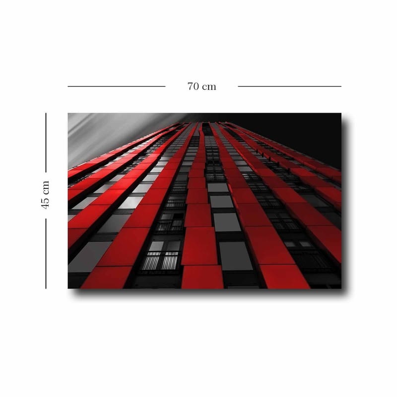 Dekorativ Canvasbilde 45x70 cm - Flerfarget - Innredning - Bilder & kunst - Lerretsbilder