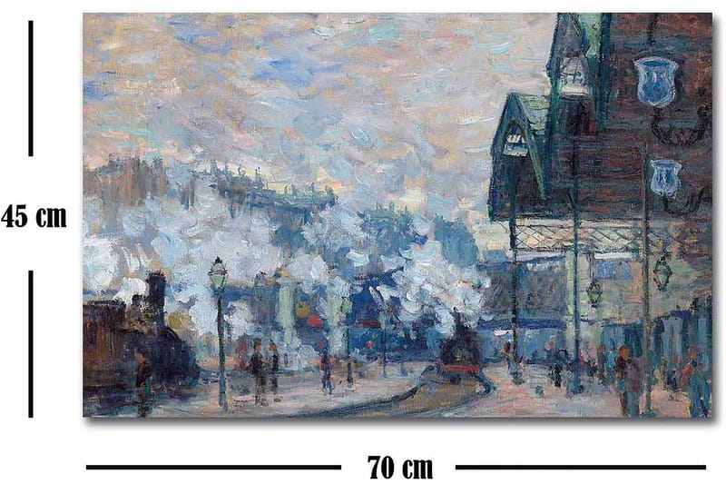 Dekorativ Canvasbilde 45x70 cm - Flerfarget - Innredning - Bilder & kunst - Lerretsbilder