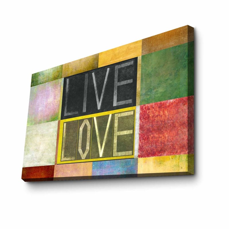 Dekorativ Canvasbilde 45x70 cm, Flerfarget