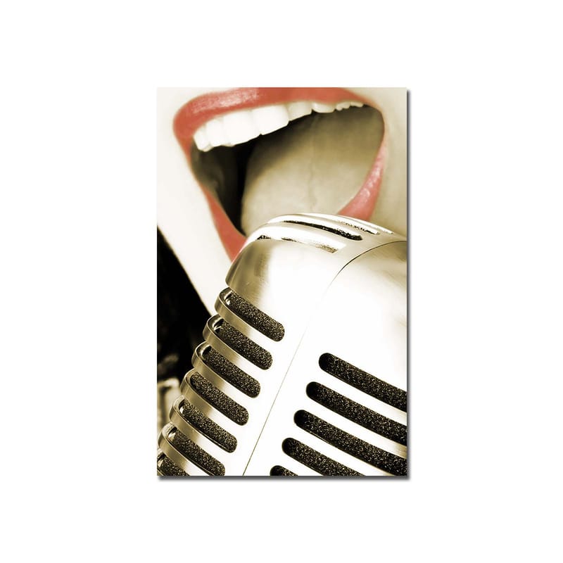 Dekorativ Canvasbilde 45x70 cm - Flerfarget - Innredning - Bilder & kunst - Lerretsbilder