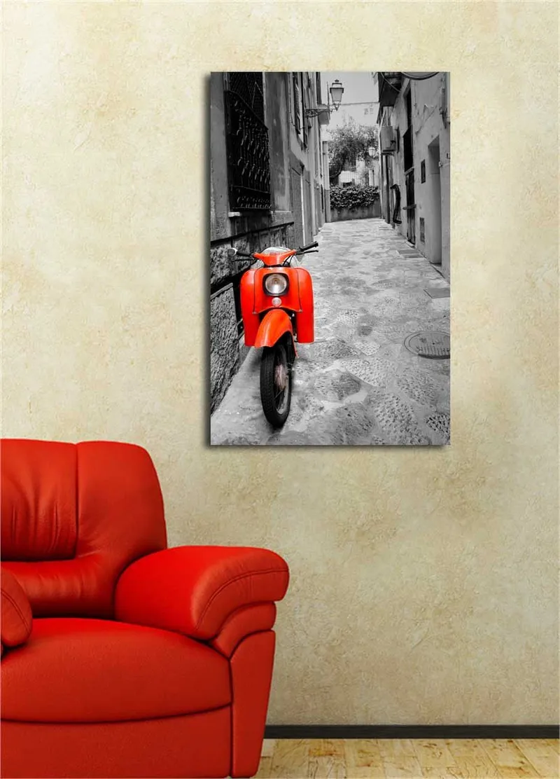 Dekorativ Canvasbilde 45x70 cm - Flerfarget - Innredning - Bilder & kunst - Lerretsbilder