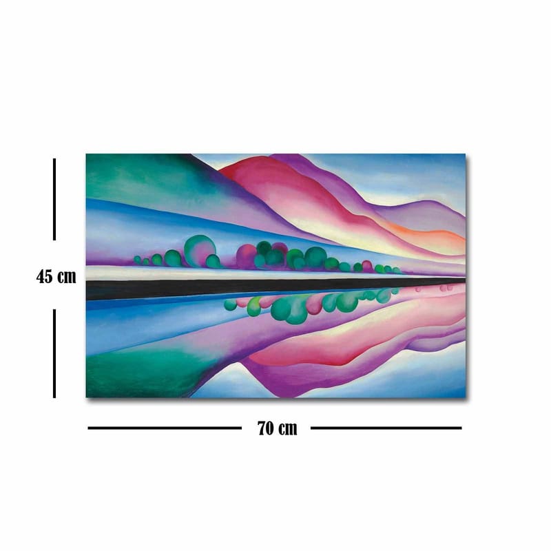 Dekorativ Canvasbilde 45x70 cm - Flerfarget - Innredning - Bilder & kunst - Lerretsbilder