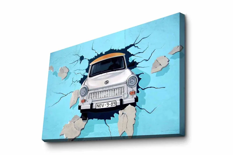 Dekorativ Canvasbilde 45x70 cm, Flerfarget