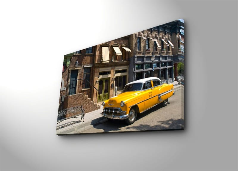 Dekorativ Canvasbilde 45x70 cm - Flerfarget - Innredning - Bilder & kunst - Lerretsbilder