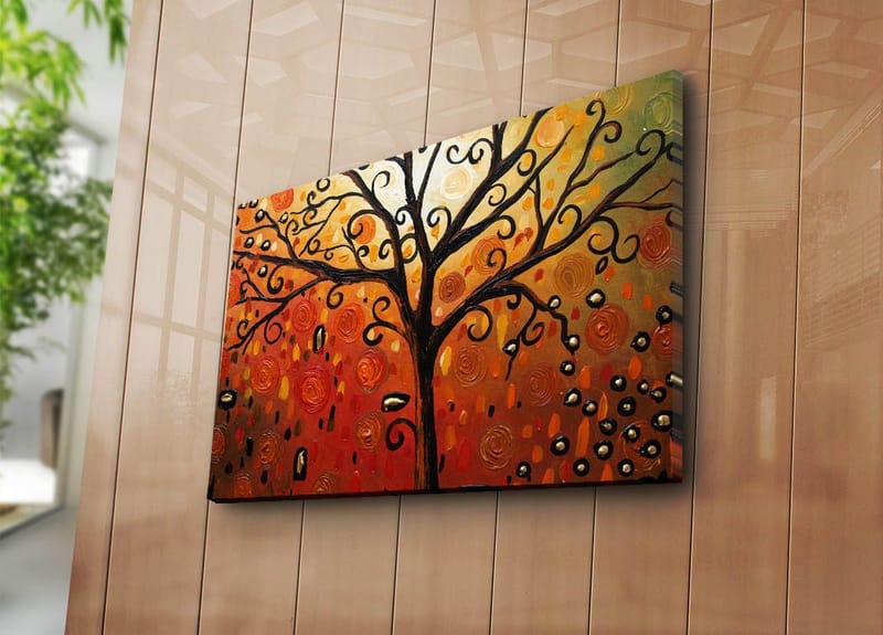 Dekorativ Canvasbilde 45x70 cm - Flerfarget - Innredning - Bilder & kunst - Lerretsbilder