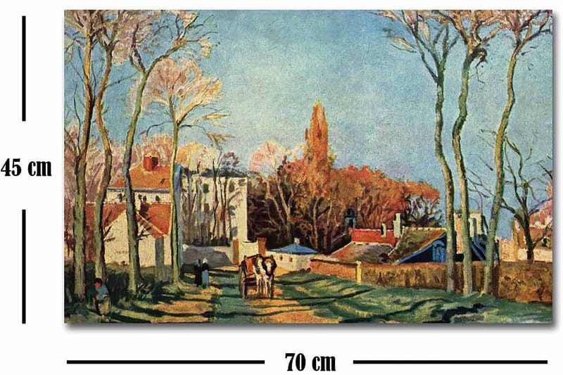 Dekorativ Canvasbilde 45x70 cm - Flerfarget - Innredning - Bilder & kunst - Lerretsbilder