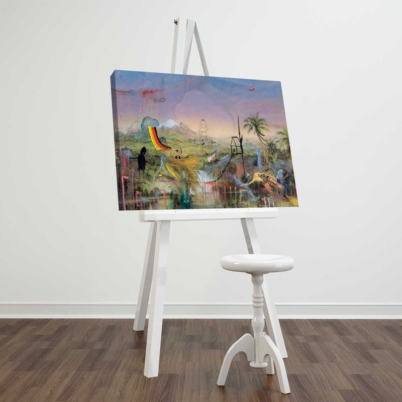 Dekorativ Canvasbilde 45x70 cm, Flerfarget