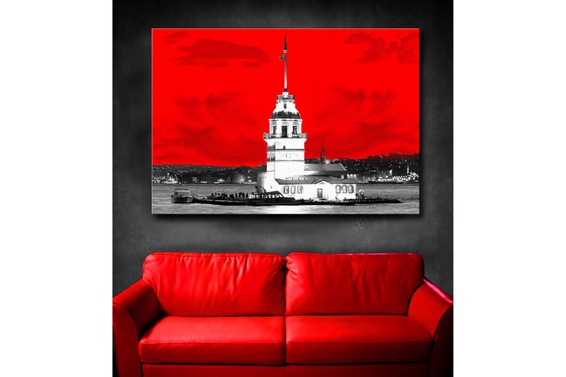 Dekorativ Canvasbilde 45x70 cm - Flerfarget - Innredning - Bilder & kunst - Lerretsbilder