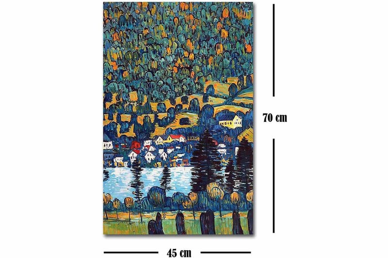 Dekorativ Canvasbilde 45x70 cm - Flerfarget - Innredning - Bilder & kunst - Lerretsbilder