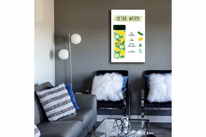 Dekorativ Canvasbilde 45x70 cm, Flerfarget