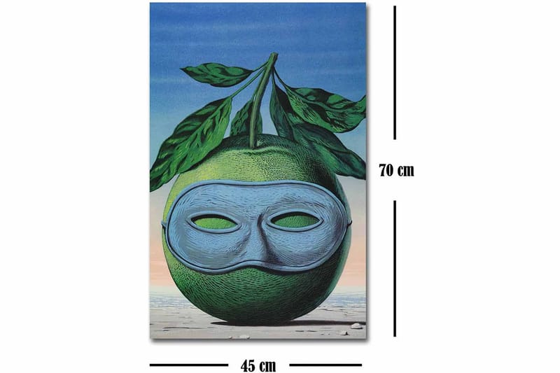 Dekorativ Canvasbilde 45x70 cm - Flerfarget - Innredning - Bilder & kunst - Lerretsbilder