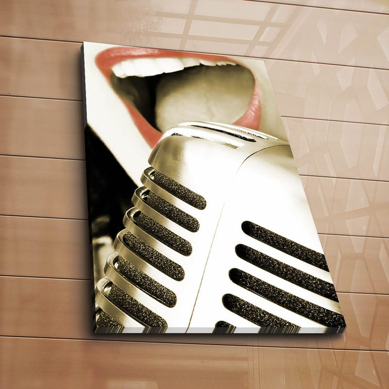 Dekorativ Canvasbilde 45x70 cm - Flerfarget - Innredning - Bilder & kunst - Lerretsbilder