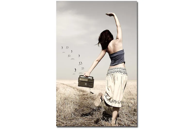 Dekorativ Canvasbilde 45x70 cm - Flerfarget - Innredning - Bilder & kunst - Lerretsbilder