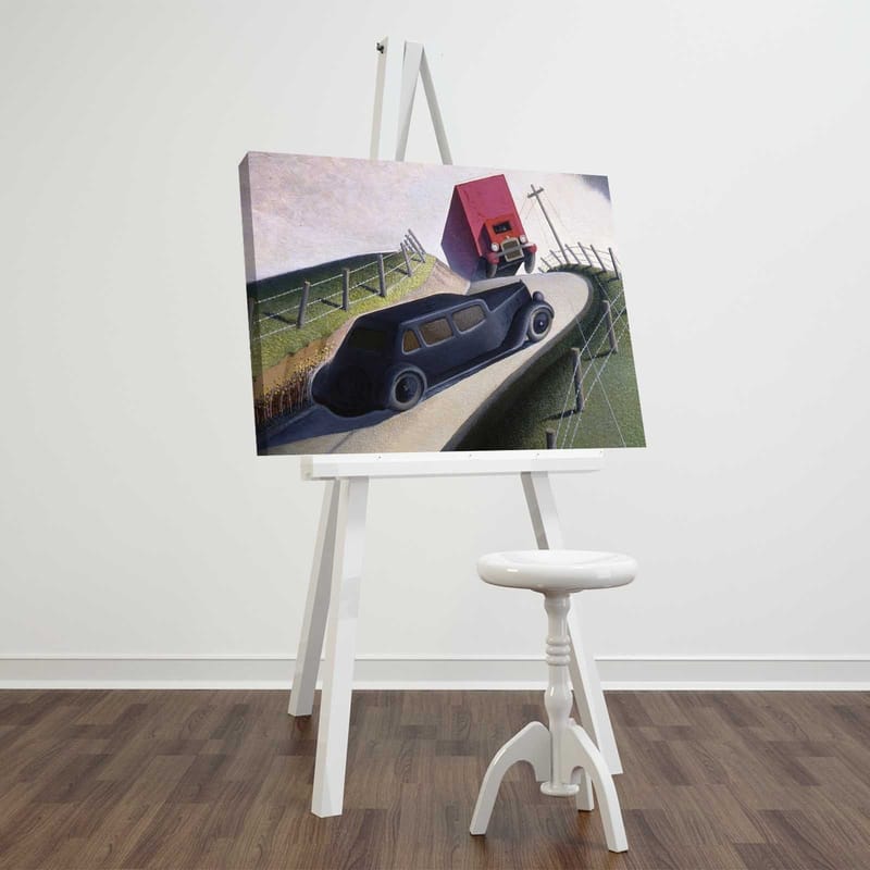 Dekorativ Canvasbilde 45x70 cm, Flerfarget