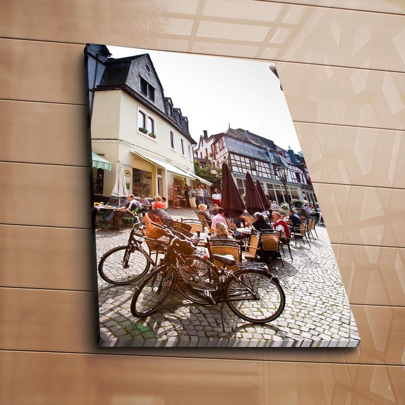 Dekorativ Canvasbilde 45x70 cm - Flerfarget - Innredning - Bilder & kunst - Lerretsbilder