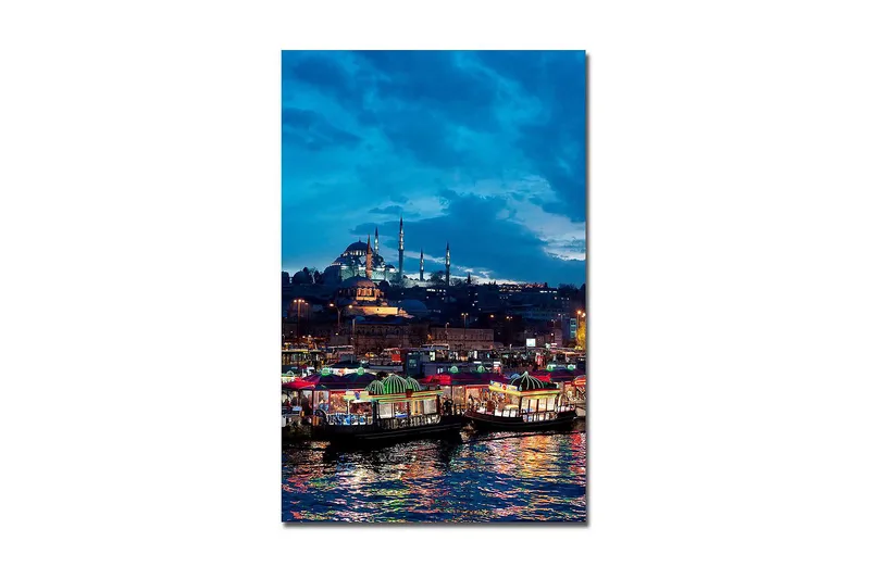 Dekorativ Canvasbilde 45x70 cm, Flerfarget