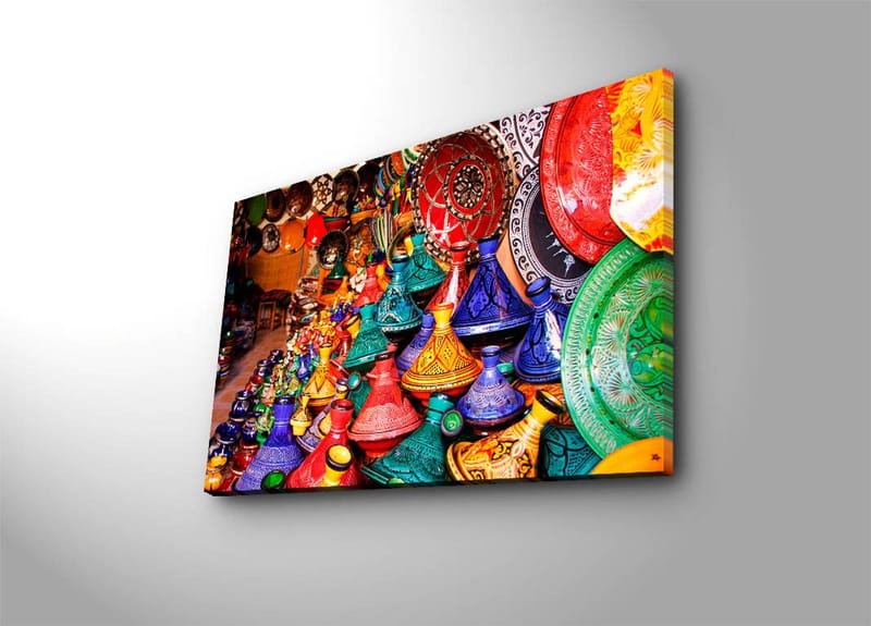 Dekorativ Canvasbilde 45x70 cm, Flerfarget