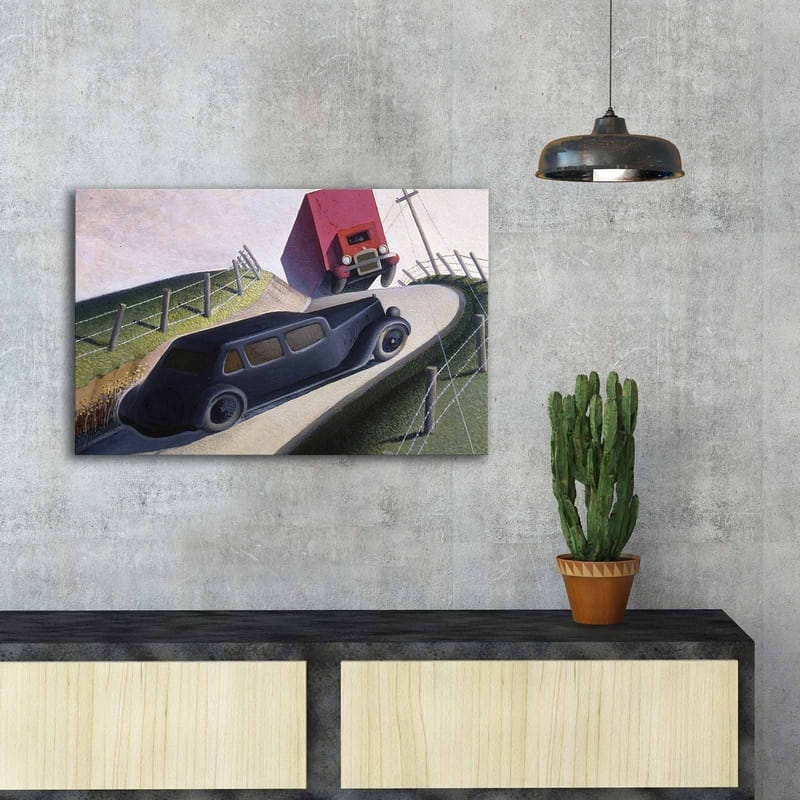 Dekorativ Canvasbilde 45x70 cm - Flerfarget - Innredning - Bilder & kunst - Lerretsbilder