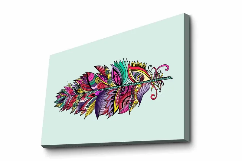 Dekorativ Canvasbilde 45x70 cm, Flerfarget