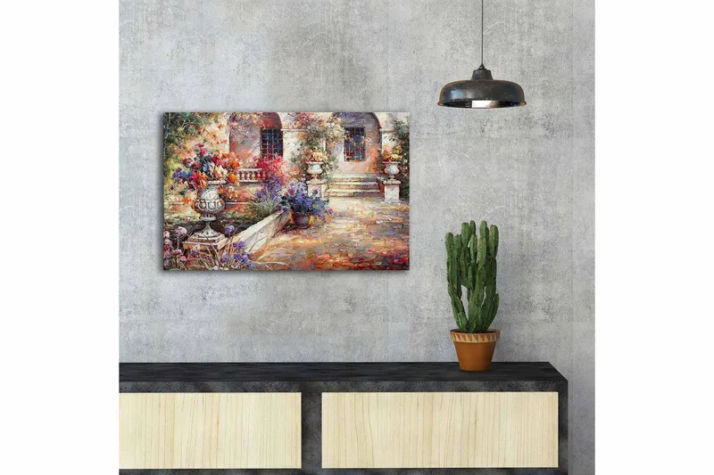 Dekorativ Canvasbilde 45x70 cm - Flerfarget - Innredning - Bilder & kunst - Lerretsbilder