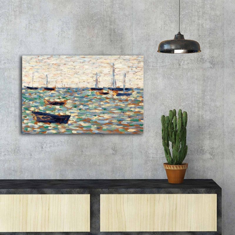 Dekorativ Canvasbilde 45x70 cm - Flerfarget - Innredning - Bilder & kunst - Lerretsbilder