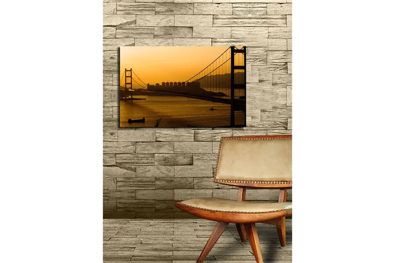 Dekorativ Canvasbilde 45x70 cm - Flerfarget - Innredning - Bilder & kunst - Lerretsbilder