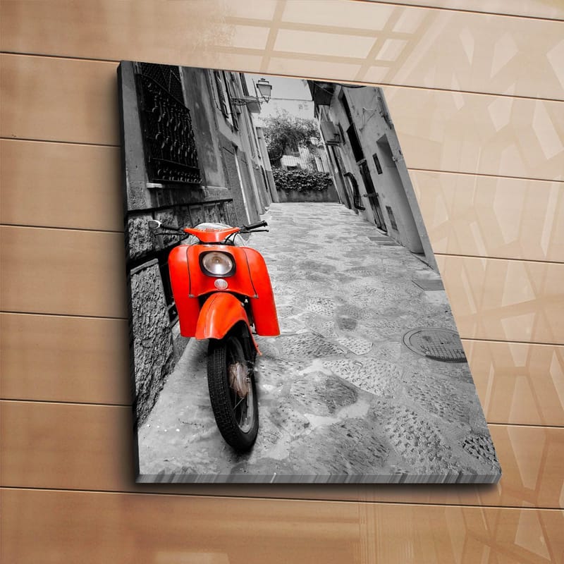 Dekorativ Canvasbilde 45x70 cm - Flerfarget - Innredning - Bilder & kunst - Lerretsbilder