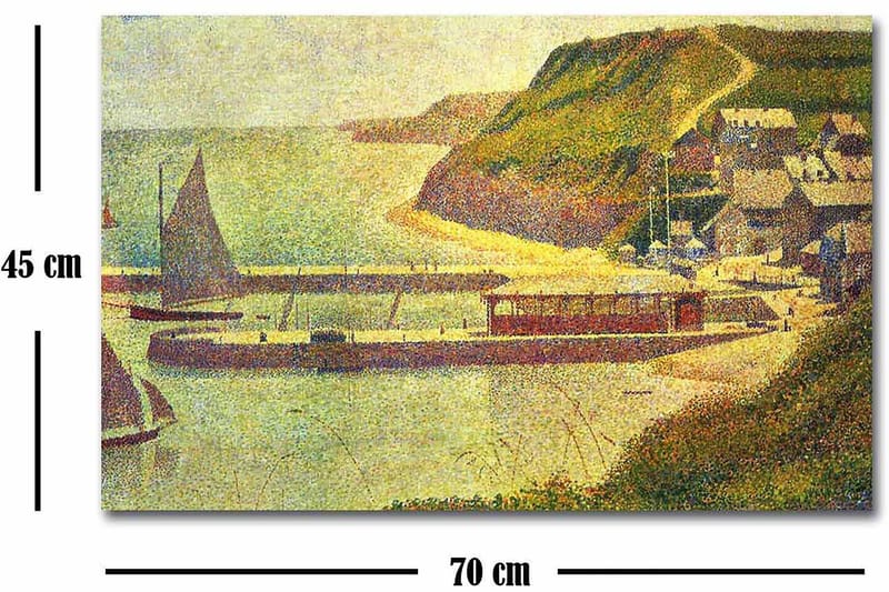 Dekorativ Canvasbilde 45x70 cm - Flerfarget - Innredning - Bilder & kunst - Lerretsbilder