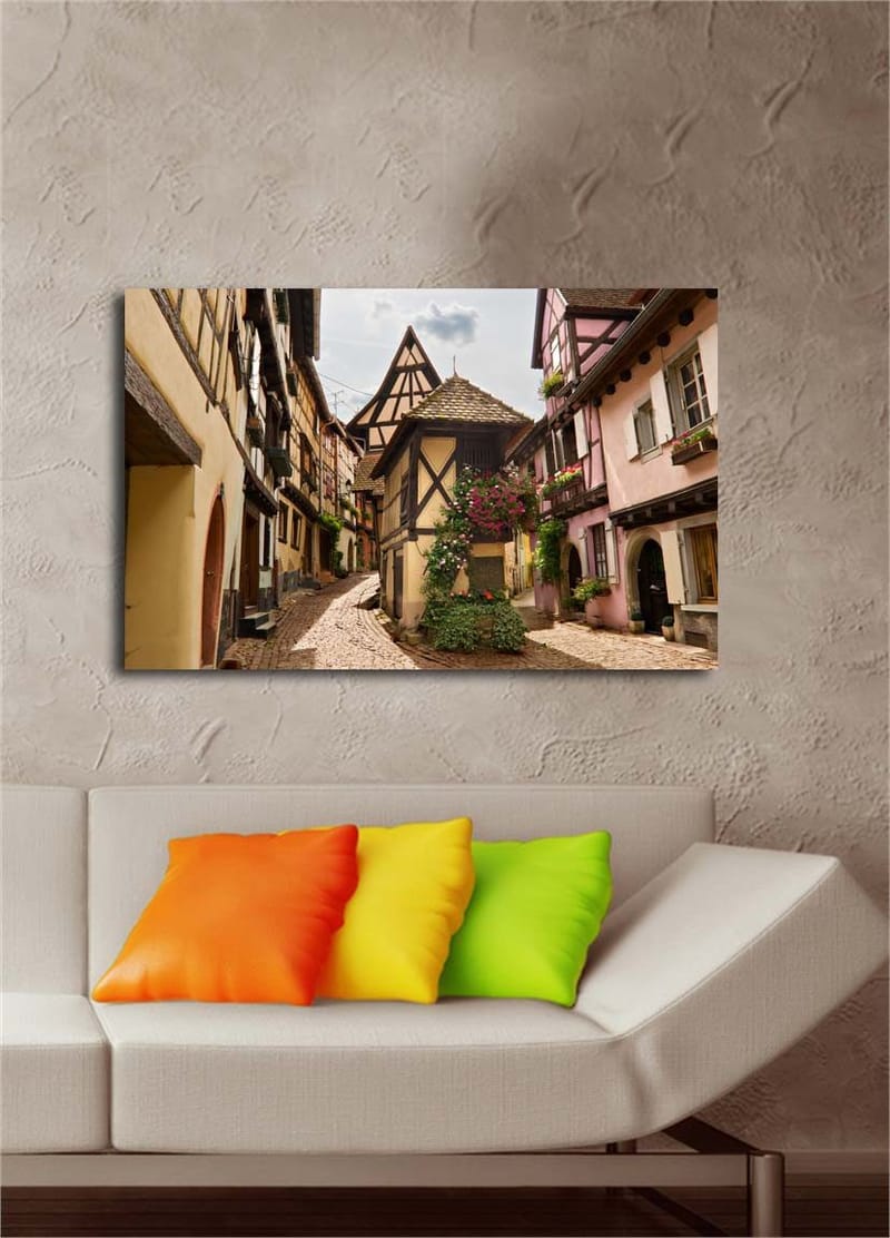 Dekorativ Canvasbilde 45x70 cm - Flerfarget - Innredning - Bilder & kunst - Lerretsbilder