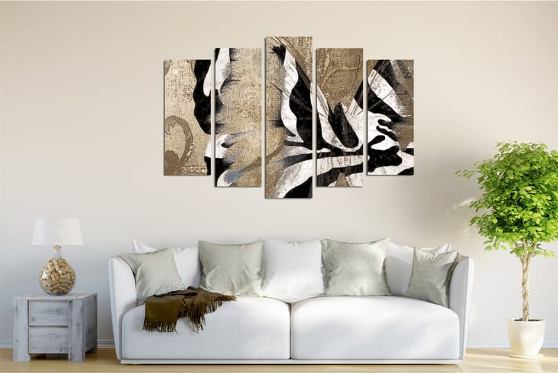 Dekorativ Canvasbilde 5-Deler 70x20 cm - Flerfarget - Innredning - Bilder & kunst - Lerretsbilder