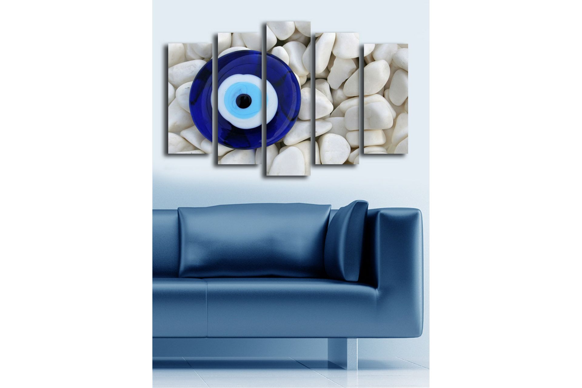 Dekorativ Canvasbilde 5 Deler - Flerfarget - Innredning - Bilder & kunst - Lerretsbilder