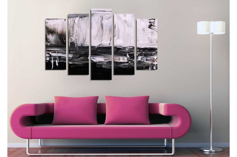 Dekorativ Canvasbilde 5 Deler - Flerfarget - Innredning - Bilder & kunst - Lerretsbilder