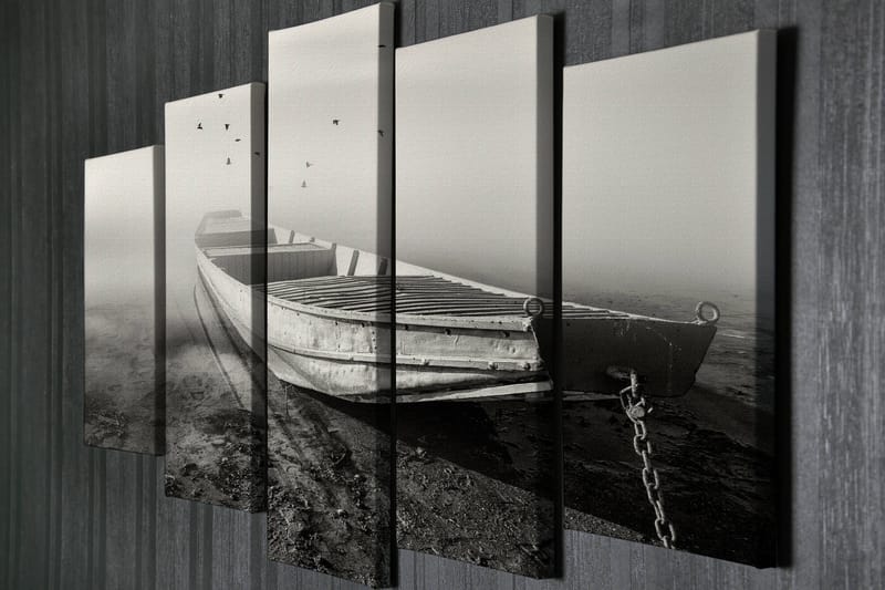 Dekorativ Canvasbilde 5 Deler - Flerfarget - Innredning - Bilder & kunst - Lerretsbilder