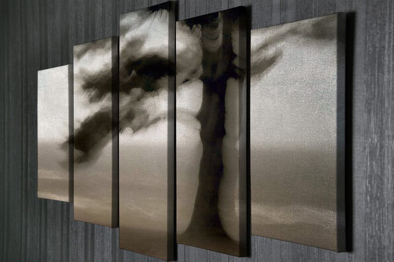 Dekorativ Canvasbilde 5 Deler - Flerfarget - Innredning - Bilder & kunst - Lerretsbilder