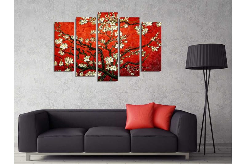 Dekorativ Canvasbilde 5 Deler - Flerfarget - Innredning - Bilder & kunst - Lerretsbilder