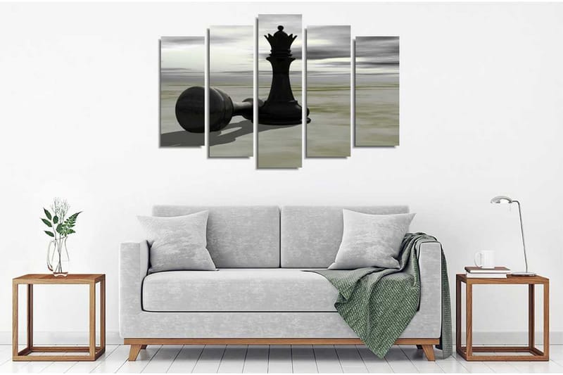 Dekorativ Canvasbilde 5 Deler - Flerfarget - Innredning - Bilder & kunst - Lerretsbilder