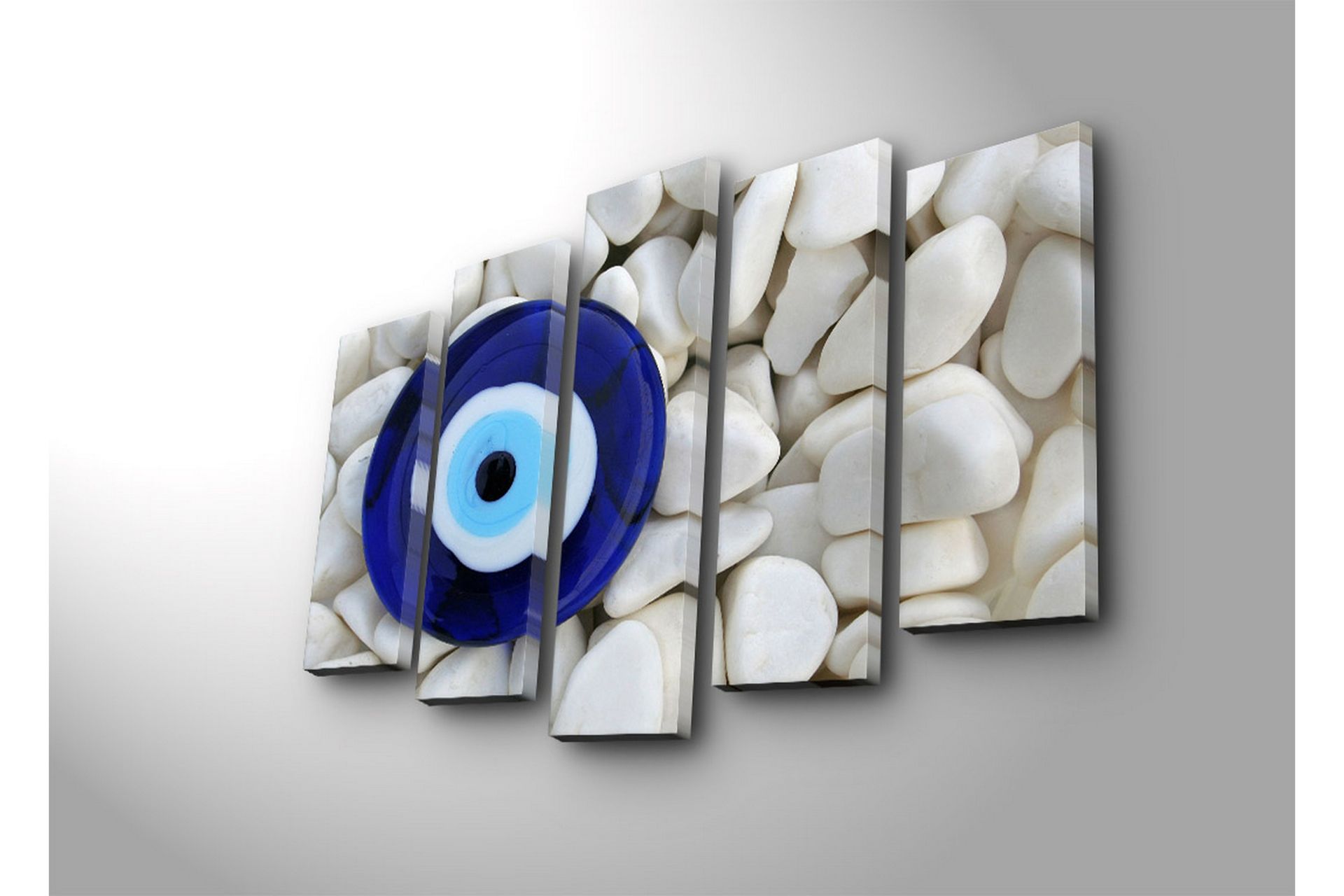 Dekorativ Canvasbilde 5 Deler - Flerfarget - Innredning - Bilder & kunst - Lerretsbilder