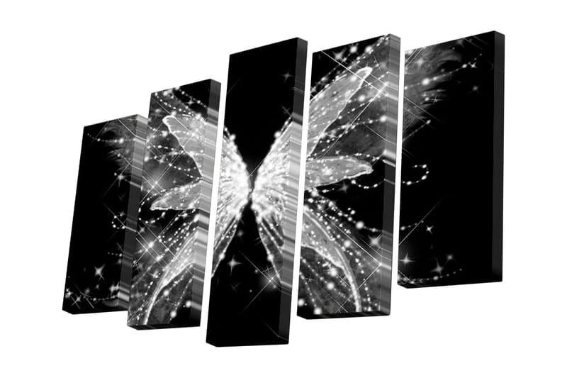 Dekorativ Canvasbilde 5 Deler - Flerfarget - Innredning - Bilder & kunst - Lerretsbilder