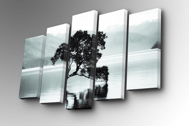 Dekorativ Canvasbilde 5 Deler - Flerfarget - Innredning - Bilder & kunst - Lerretsbilder