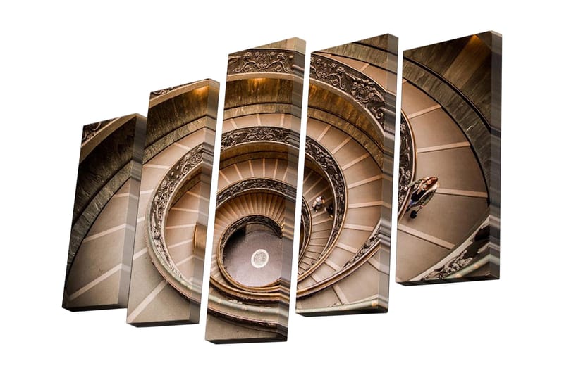 Dekorativ Canvasbilde 5 Deler - Flerfarget - Innredning - Bilder & kunst - Lerretsbilder