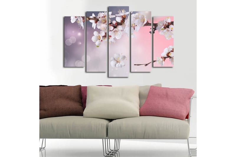Dekorativ Canvasbilde 5 Deler - Flerfarget - Innredning - Bilder & kunst - Lerretsbilder