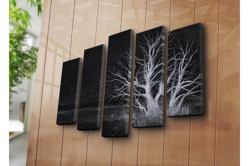 Dekorativ Canvasbilde 5 Deler - Flerfarget - Innredning - Bilder & kunst - Lerretsbilder