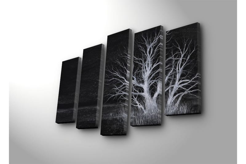 Dekorativ Canvasbilde 5 Deler - Flerfarget - Innredning - Bilder & kunst - Lerretsbilder