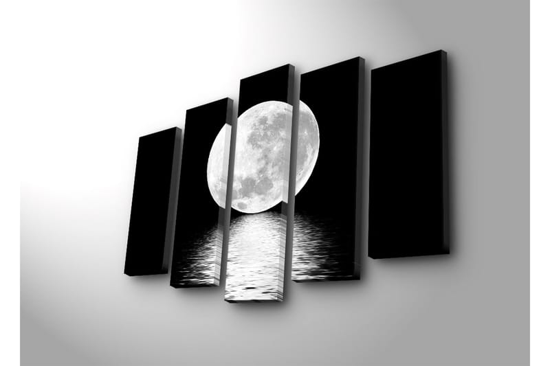 Dekorativ Canvasbilde 5 Deler - Flerfarget - Innredning - Bilder & kunst - Lerretsbilder