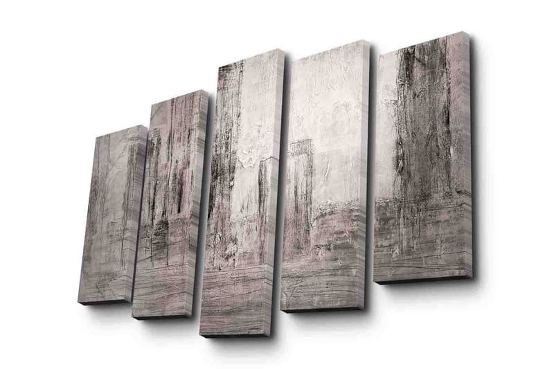 Dekorativ Canvasbilde 5 Deler - Flerfarget - Innredning - Bilder & kunst - Lerretsbilder