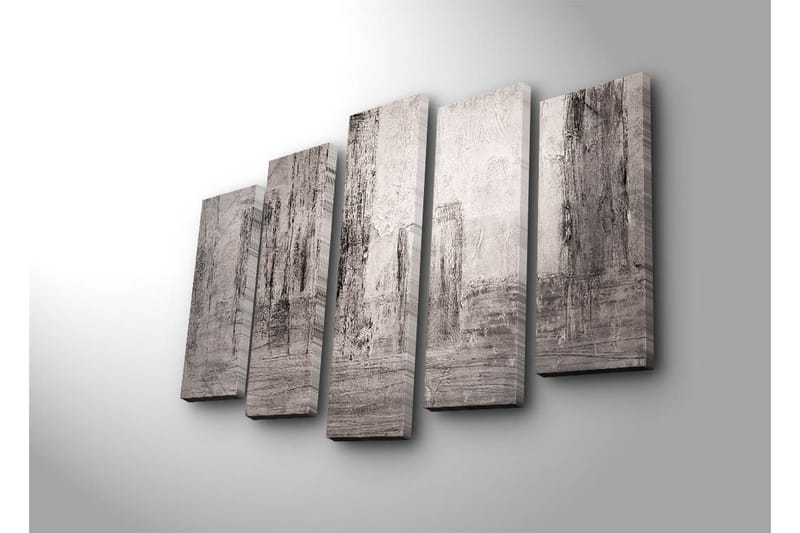Dekorativ Canvasbilde 5 Deler - Flerfarget - Innredning - Bilder & kunst - Lerretsbilder